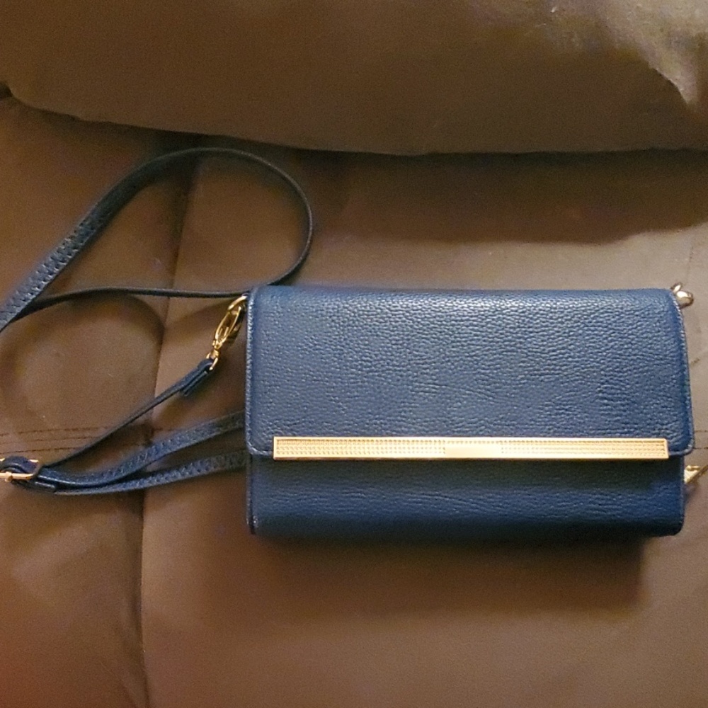 Dark Blue Crossbody Bag